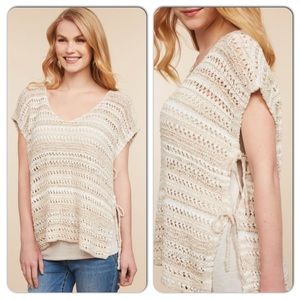 Jessica Simpson Pull Over Side Tie Nursing Top